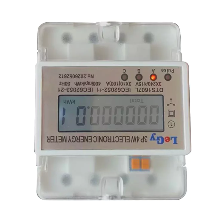 Директно поврзан DIN Rail мерач на енергија